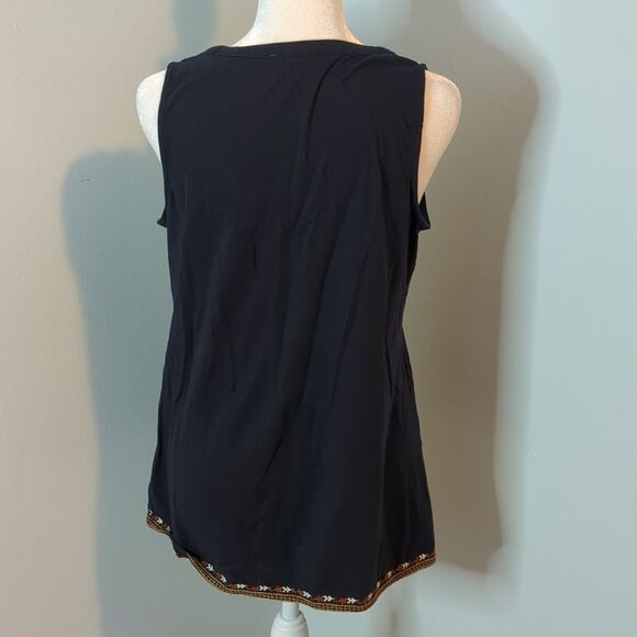 Christian Siriano Tunic Sleeveless Embroidered Fl… - Picture 5 of 7